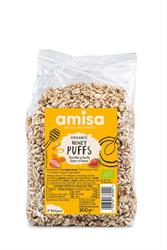 Amisa Organic Spelt honey Puffs with Honey