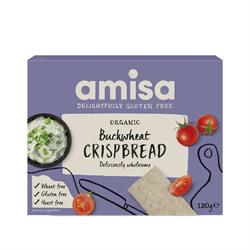 Amisa Organic Buckwheat Crispbread - Gluten-free