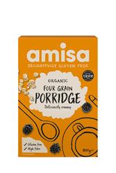 Amisa Organic Gluten Free Four Grain Porridge