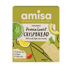 Amisa Organic Protein Lentil Crispbread