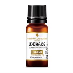 Amphora Aromatics Lemongrass Organic Essential Oil