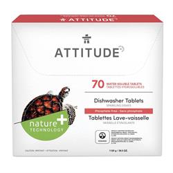 Attitude Dishwasher Soluble Pouches - 26 loads - Unscented