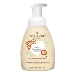 Attitude Baby Leaves - 2in1 Foaming Wash - Pear Nectar - 295 mL