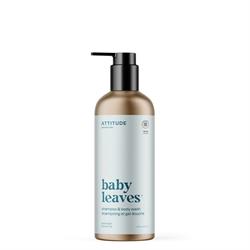 Attitude Baby Leaves Essential 2in1 Shampoo & Body Wash - Almond Milk 47