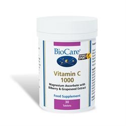 Biocare Vitamin C 1000mg 30 Tablets