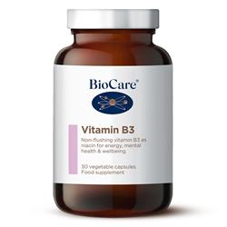 Biocare Vitamin B3 (niacinamide 100mg) 30 capsules