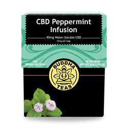 Buddha Teas CBD Peppermint Infusion (18 tea bags)