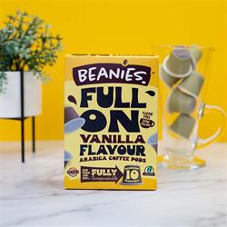 Beanies Coffee Beanies Vanilla Flavour 10 Coffee Pods