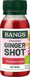 Bangs Organic Ginger with Pomegranate Shot