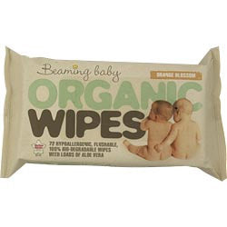 Beaming Baby Certified Organic Baby Wipes 72's