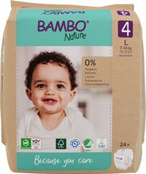 Bambo Nature Eco-Nappy Size 4 - 24 Nappies