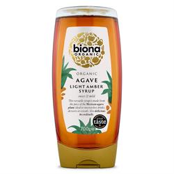 Biona Organic Agave Syrup Light - Squeezy Bottle 700g