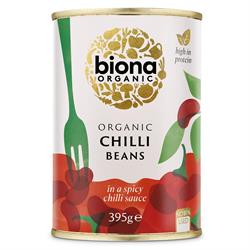 Biona Organic Red Kidney Chilli Beans 3