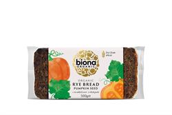 Biona Organic Rye Bread - Pumpkin Seed -