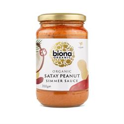 Biona Satay Spicy Peanut Simmer Sauce Organic