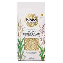 Biona Organic Italian Rice - Brown - Short Grain