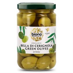 Biona Italian Bella di Cerignola Olives in Brine Organic 2