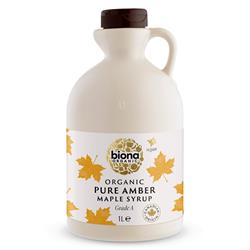 Biona Organic Pure Maple Syrup Amber Grade A 3