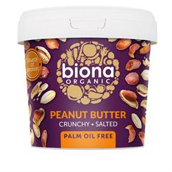 Biona Organic Peanut Butter Crunchy Salted