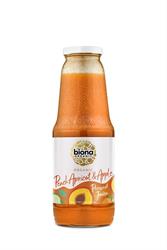 Biona Organic Peach Apricot & Apple Juice 1 Litre