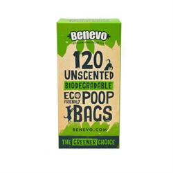 Benevo 120 plant-based compostable poop bags