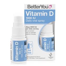 BetterYou D1000 Vitamin D Daily Oral Spray