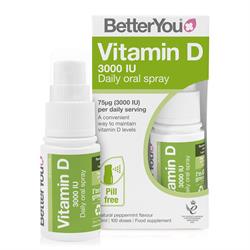 BetterYou D3000 Vitamin D Daily Oral Spray