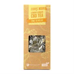 Canndid Lemon Ginger & CBD Tea Bags to promote relaxation