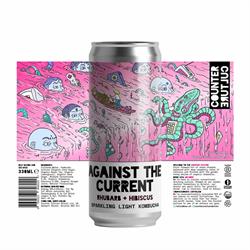 Counter Culture AGAINST THE CURRENT // RHUBARB + HIBISCUS KOMBUCHA