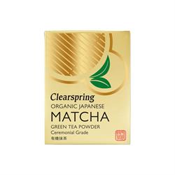 Clearspring Organic Matcha Green Tea Powder Ceremonial Grade (tin)