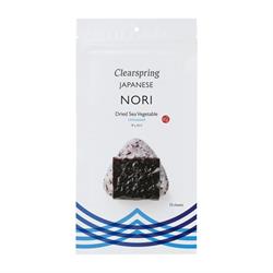 Clearspring Nori Untoasted - 10 sheets