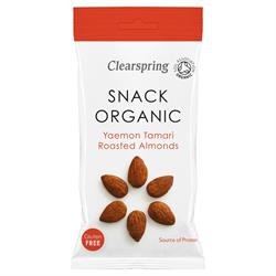 Clearspring Snack Organic Tamari Roasted Sicilian Almonds