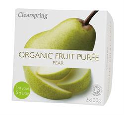 Clearspring Organic Fruit Puree Pear (2x)