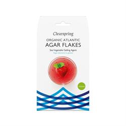 Clearspring Organic Atlantic Agar Flakes - Gelling Agent