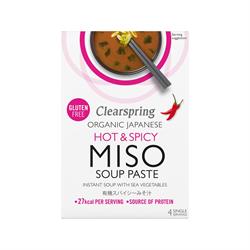 Clearspring Organic Japanese Hot & Spicy Instant Miso Soup