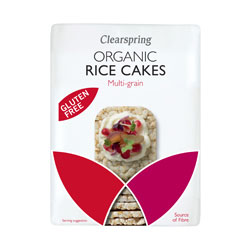 Clearspring Org 3-Grains thin Rice Cakes