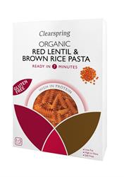 Clearspring Organic Gluten Free Red Lentil & Brown Rice Pasta g