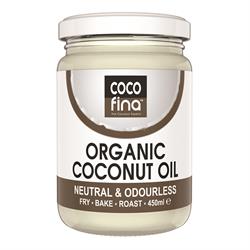 Cocofina Everyday Organic Neutral Coconut Oil  Glass Jar