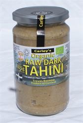 Carley's Organic Raw DARK Tahini (ft sesame oil) 425g