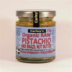 Carley's Org Raw Pistachio & Brazil Nut Butter