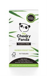 Cheeky Panda 100% Bamboo Plastic Free Pocket Tissues