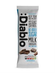 Diablo No Added Sugar Milk Chocolate Bar