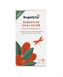 Dragonfly Tea Digestive Chai Pu'er Organic Fermented Tea