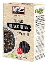 ExploreCuisine Black Bean Spaghetti