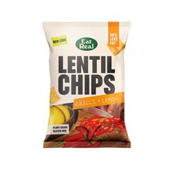 Eat Real Lentil Chips Chilli & Lemon