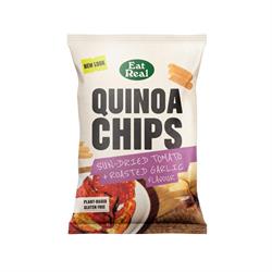 Eat Real Quinoa Chips Sundried Tomato Roasted garlic