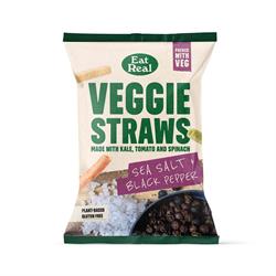 Eat Real Veggie Straws Sea Salt Black Pepper