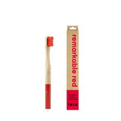 From Earth to Earth Bamboo Toothbrush Remarkable Red - Red Child 1 Unit