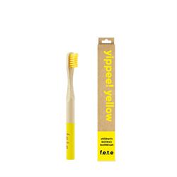 From Earth to Earth Bamboo Tooth Brush Yippee Yellow Yellow Child 1 Unit