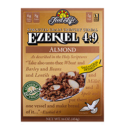 Food For Life Ezekiel Sprouted Whole Grain Cereal Almond 45